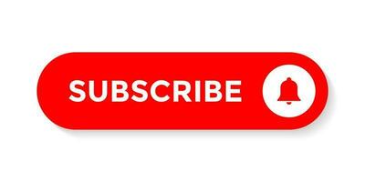 Subscribe button icon vector. Subscription symbol concept vector
