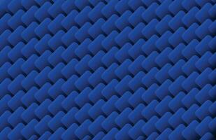 Seamless pattern of blue abstract wavy lines. Vector illustration