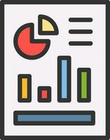 Stats icon vector image. Suitable for mobile apps, web apps and print media.