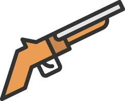 Shotgun icon vector image. Suitable for mobile apps, web apps and print media.