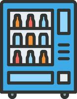 Vending Machine icon vector image. Suitable for mobile apps, web apps and print media.