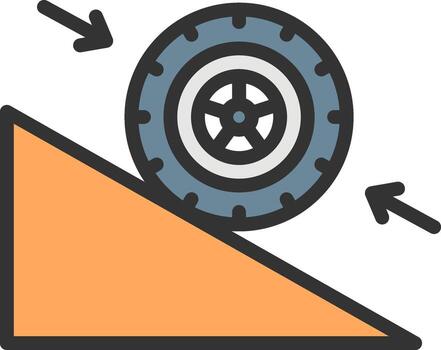 Force icon vector image. Suitable for mobile apps, web apps and print media.