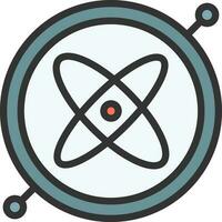 Gyroscope icon vector image. Suitable for mobile apps, web apps and print media.