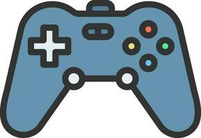 Game Controller icon vector image. Suitable for mobile apps, web apps and print media.