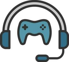 Gaming icon vector image. Suitable for mobile apps, web apps and print media.