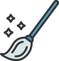 Floor Mop icon vector image. Suitable for mobile apps, web apps and print media.