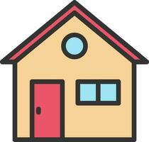 Home icon vector image. Suitable for mobile apps, web apps and print media.