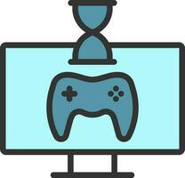 Lag icon vector image. Suitable for mobile apps, web apps and print media.