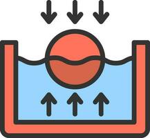 Float icon vector image. Suitable for mobile apps, web apps and print media.