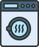 Dryer icon vector image. Suitable for mobile apps, web apps and print media.