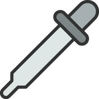 Eyedropper icon vector image. Suitable for mobile apps, web apps and print media.