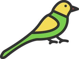 Bird icon vector image. Suitable for mobile apps, web apps and print media.