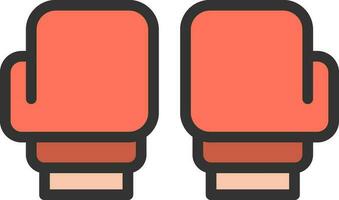 Boxing Glove icon vector image. Suitable for mobile apps, web apps and print media.