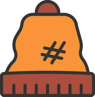 Beanie icon vector image. Suitable for mobile apps, web apps and print media.