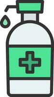 Antiseptic icon vector image. Suitable for mobile apps, web apps and print media.