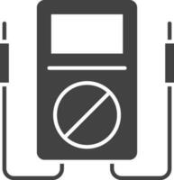 Voltmeter icon vector image. Suitable for mobile apps, web apps and print media.