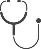 Stethoscope icon vector image. Suitable for mobile apps, web apps and print media.