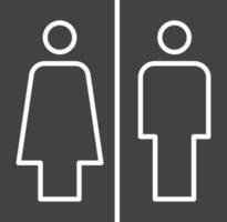 Toilet icon vector image. Suitable for mobile apps, web apps and print media.