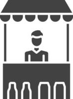 Seller icon vector image. Suitable for mobile apps, web apps and print media.