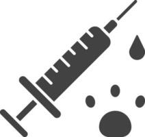 Vaccine icon vector image. Suitable for mobile apps, web apps and print media.