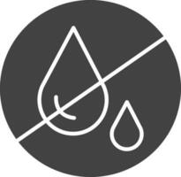 Water Scarcity icon vector image. Suitable for mobile apps, web apps and print media.
