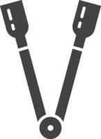 Tongs icon vector image. Suitable for mobile apps, web apps and print media.