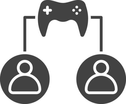 Pvp icon vector image. Suitable for mobile apps, web apps and print media.