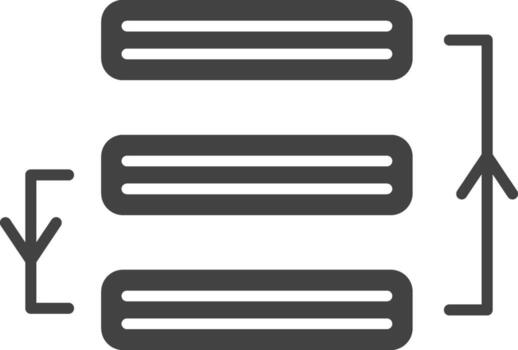 Prioritize icon vector image. Suitable for mobile apps, web apps and print media.