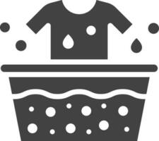 Rinse icon vector image. Suitable for mobile apps, web apps and print media.