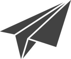 Paper Plane icon vector image. Suitable for mobile apps, web apps and print media.