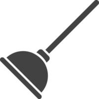 Plunger icon vector image. Suitable for mobile apps, web apps and print media.