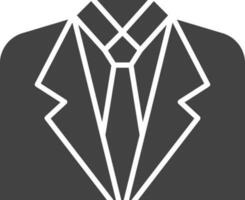 Suit icon vector image. Suitable for mobile apps, web apps and print media.