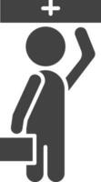 Refugee icon vector image. Suitable for mobile apps, web apps and print media.