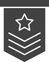 Military icon vector image. Suitable for mobile apps, web apps and print media.
