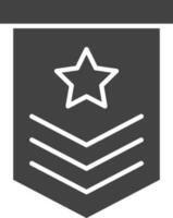 Military icon vector image. Suitable for mobile apps, web apps and print media.