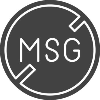 Msg icon vector image. Suitable for mobile apps, web apps and print media.