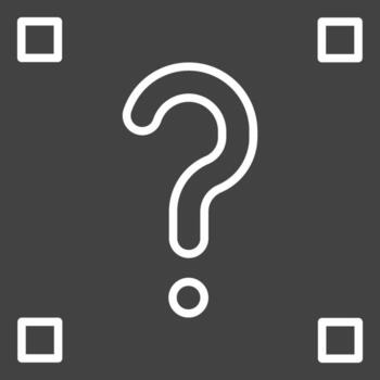 Mistery icon vector image. Suitable for mobile apps, web apps and print media.