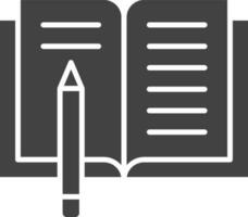 Homework icon vector image. Suitable for mobile apps, web apps and print media.