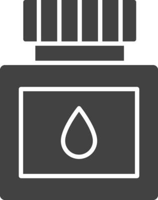 Ink Bottle icon vector image. Suitable for mobile apps, web apps and print media.