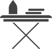 Iron Table icon vector image. Suitable for mobile apps, web apps and print media.