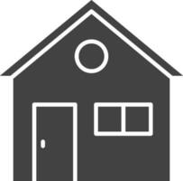 Home icon vector image. Suitable for mobile apps, web apps and print media.