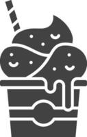 Ice Cream icon vector image. Suitable for mobile apps, web apps and print media.