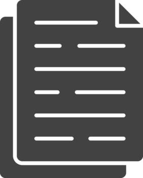 documento icono vector imagen. adecuado para móvil aplicaciones, web aplicaciones y impresión medios de comunicación.