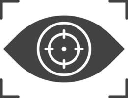Focus icon vector image. Suitable for mobile apps, web apps and print media.