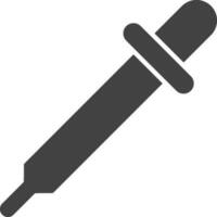 Eyedropper icon vector image. Suitable for mobile apps, web apps and print media.