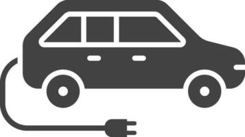 Electric Car icon vector image. Suitable for mobile apps, web apps and print media.