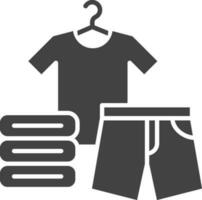 Clothes icon vector image. Suitable for mobile apps, web apps and print media.