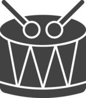 Drum icon vector image. Suitable for mobile apps, web apps and print media.