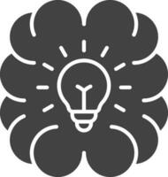 Brainstorming icon vector image. Suitable for mobile apps, web apps and print media.