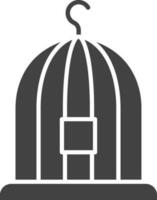 Birdcage icon vector image. Suitable for mobile apps, web apps and print media.